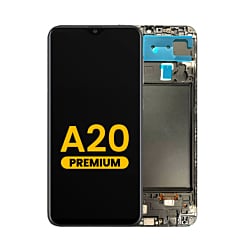Purchase the OLED Assembly with Frame for Galaxy A20 A205U 2019 Premium.
