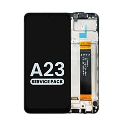 Grab the wholesale deals on the Service Pack LCD Assembly with Frame for Galaxy A23 A235 2022.

