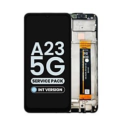 Buy the Service Pack LCD Assembly with Frame for Galaxy A23 5G A236F 2022 International Version.
