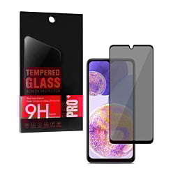 Grab the wholesale deals on the Privacy Tempered Glass for Galaxy A25 A256 2023, 2.5D single piece.
