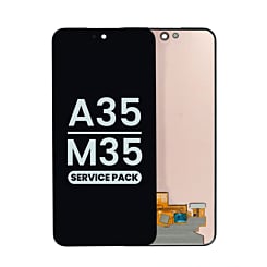 Stock up on the OLED Assembly without Frame for Galaxy A35 5G A356 2024 and M35 M356 2024, Service Pack.