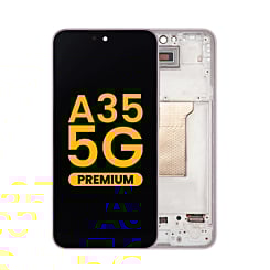 Shop the OLED Assembly with Frame for Galaxy A35 5G A356 2024 in Awesome Lilac, Premium.