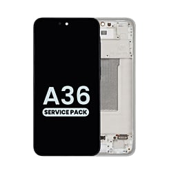 OLED Assembly with Frame for Galaxy A36 5G (A366 / 2025) (LIME GREEN) (Service Pack)