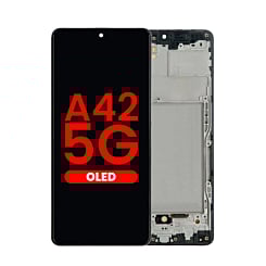 Order the OLED Assembly with Frame for Galaxy A42 5G A426 2020, 6.36-inch, Aftermarket OLED.