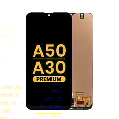 Buy the OLED Assembly without Frame for Galaxy A50 A505 2019 and A30 A305 2019, Premium.