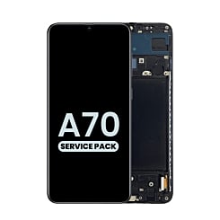 Grab wholesale deals on the OLED assembly with frame for the Galaxy A70 2019, service pack.