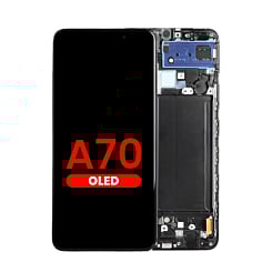 Stock up on the OLED assembly with frame for the Galaxy A70 2019, 6.67 inch, aftermarket OLED.