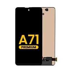 Order the premium OLED assembly without frame for the Galaxy A71 2020 model A715.