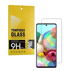 Purchase the 2.5D clear tempered glass, one piece, for the Galaxy A72 5G 2021 model A726.