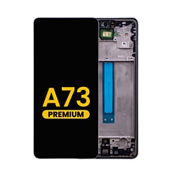 Shop the premium gray OLED assembly with frame for the Galaxy A73 2022 model A735.