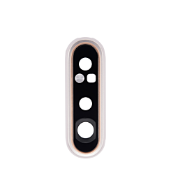 Purchase the gold back camera lens with bracket for the Galaxy A80 A805.