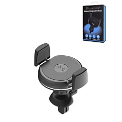 Brookstone Wireless Charging Car Mount (10W) - BLACK (Only Ground Shipping)