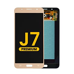 OLED Assembly for Galaxy J7 (J710 / 2016) (GOLD) (Premium)
