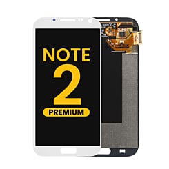 Grab wholesale deals on the OLED Assembly without Frame for Galaxy Note 2 N7100 in White, Premium.