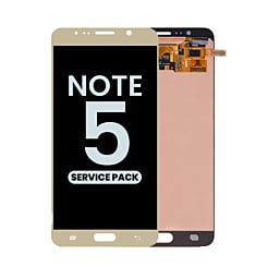 Stock up on the OLED Assembly without Frame for Galaxy Note 5 N920 in Gold Platinum, Service Pack.