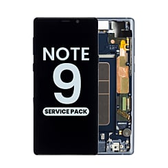 Grab wholesale deals on the OLED Assembly with Frame for Galaxy Note 9 N960 in Ocean Blue, Service Pack.