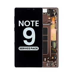 Grab wholesale deals on the OLED Assembly with Frame for Galaxy Note 9 N960 in Metallic Copper, Service Pack.