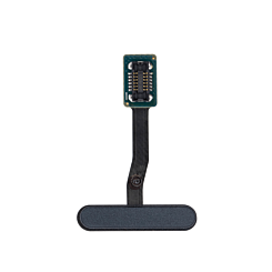 Buy the power button with flex cable and fingerprint sensor for Galaxy S10E in black.