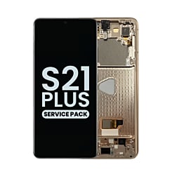 Purchase the OLED Assembly with Frame for Galaxy S21 Plus G996 in Phantom Violet, Service Pack.