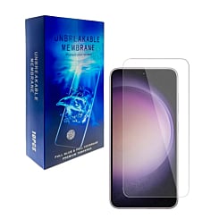 Shop the Thermoplastic Film TPU Screen Protector for Galaxy S24, armor style, pack of 10.
