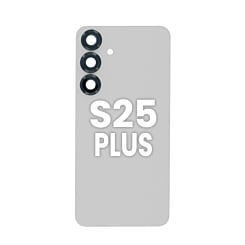 Order the Back Cover with Camera Lens and Adhesive for Galaxy S25 Plus in silver shadow.