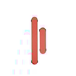 Shop the Hard Buttons for Power and Volume on Galaxy S25 and S25 Plus in coral red.