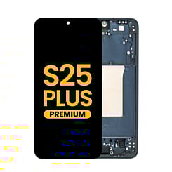 Order the OLED Assembly with Frame for Galaxy S25 Plus, model S936, in blueblack, premium quality.