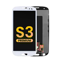 Purchase the premium white LCD assembly without frame for Galaxy S3.
