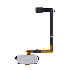 Shop the white fingerprint sensor with flex cable for Galaxy S6.