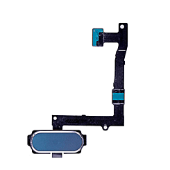 Stock up on the blue fingerprint sensor with flex cable for Galaxy S6 Edge Plus.