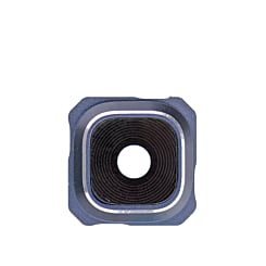 Stock up on the blue back camera lens with bracket for Galaxy S6 Edge Plus.