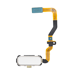 Purchase the fingerprint sensor with flex cable for Galaxy S7 in White.