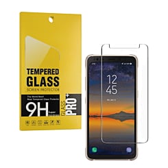 Clear Tempered Glass for Galaxy S8 Active (Case Friendly / 2.5D Curved / 1 Piece)