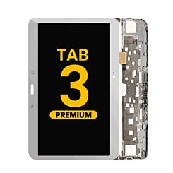 LCD Assembly without Frame for Galaxy Tab 3 10.1 (P5200 / P5210) (WHITE) (Premium)