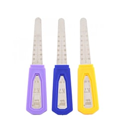 Spahr Stainless Steel Rulers Set (0.06mm / 0.08mm / 0.1mm)  (Not Returnable)