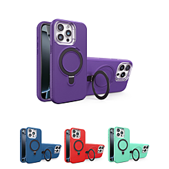 Support Heavy Duty Case with Wireless Charging Kickstand for iPhone 14 Pro Max (Only Ground Shipping)