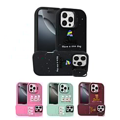 Cute 3D Doll Shockproof Rubber Case for iPhone 16 Pro / 17 (Only Ground Shipping)