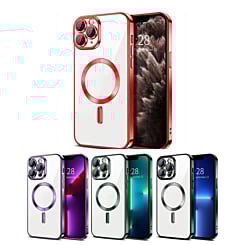 Shiny Wireless Charging Clear Case for iPhone 16 Pro Max (Only Ground Shipping)