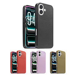 New Leather Case with Wireless Charger for iPhone 17 (Only Ground Shipping)