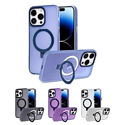 Carbon Wireless Charging Case with Ring Stand for iPhone 11 (Only Ground Shipping)