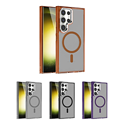 Galaxy S23 Ultra Slim Non-Slip Translucent Matte Wireless Charging Case