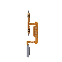 Power & Fingerprint Reader with Flex Cable for Galaxy Tab S7 11" (T870 / T875 / T876 / T878) (SILVER)