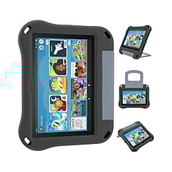 Lightweit Shockproof EVA Case with Handle Stand - BLACK for Galaxy Tab A9 Plus 2023 (11") (X210, X216, X218) (Only Ground Shipping)