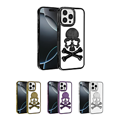 Transparent Skull Design Case for iPhone 13 Pro Max