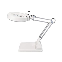 ESD Safe Magnifier Lamp Led Desktop Magnifier Lamp 127mm Up to 10x Magnification Angle (Only Ground Shipping)