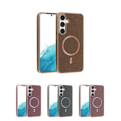 Wireless Charging Bling Diamond Crystal Case for Galaxy S23FE (Only Ground Shipping)