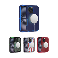 Wireless Charging Heavy Duty Case for iPhone 16 Pro / 17 (Only Ground Shipping)