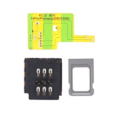 Stock up on the Wylie tool kit, non-destructive, for iPhone 14 Pro and 14 Pro Max eSIM to dual SIM. Micro soldering is required.