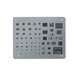 Wylie BGA Reballing Stencil for iPhone 13/13Mini/13P/13PM (Silver) (Not Returnable)