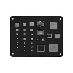 Wylie CPU BGA Reballing Stencil for iPad 6 / Mini 4 / Air 2 (Black) (Not Returnable)
